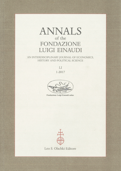 Annals of the Fondazione Luigi Einaudi